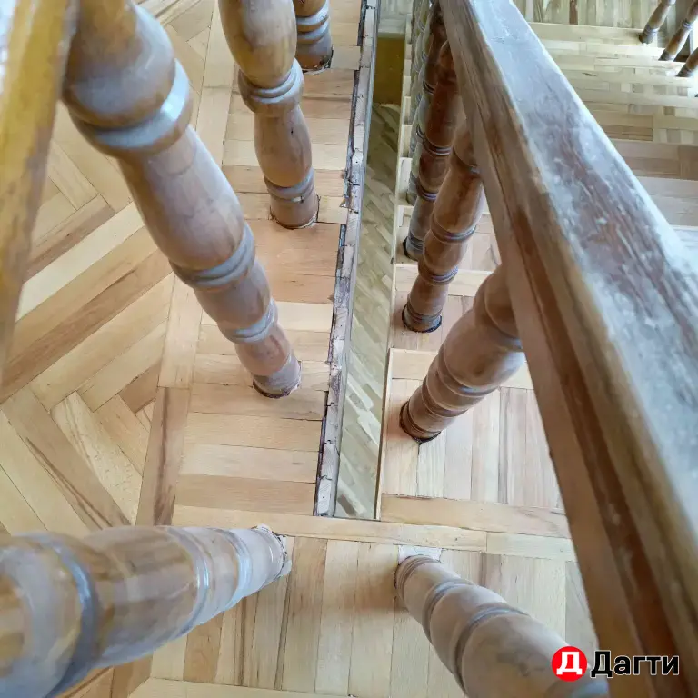Шлифовка лакировка паркета и доски