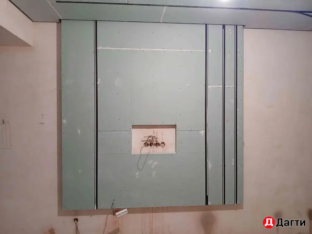 монтаж Гипсокартона выполняем
