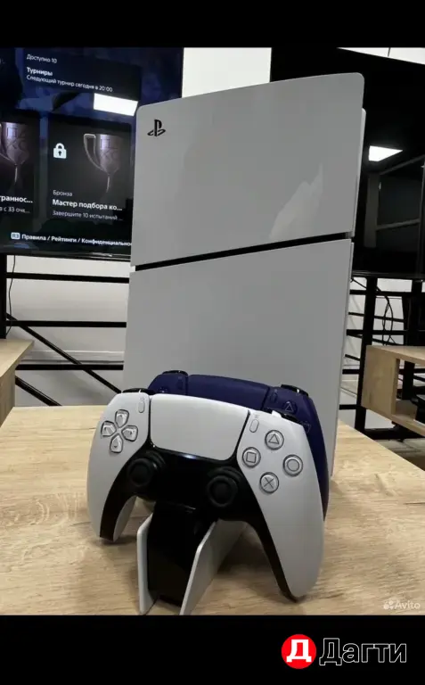 PlayStation 5 slim С подпиской +2 оригинальный геймпад