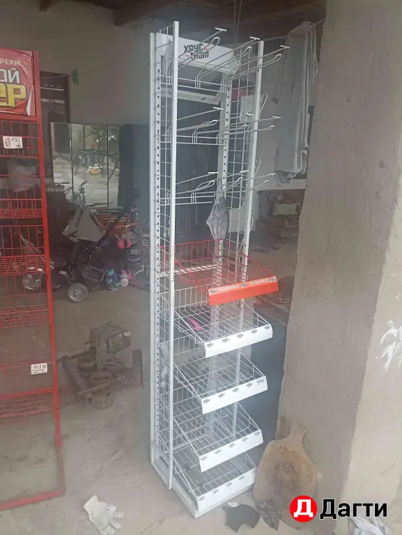 полки стелажи для магазина