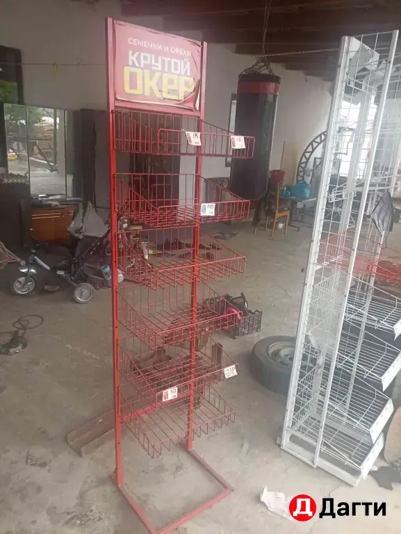 полки стелажи для магазина