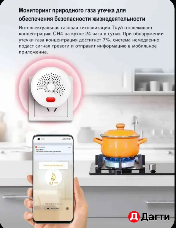 датчик утечки газа