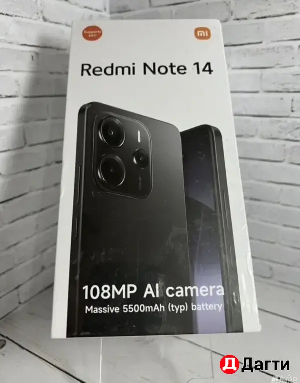 Новый Xiaomi Redmi Note 14 128GB Midnight Black.