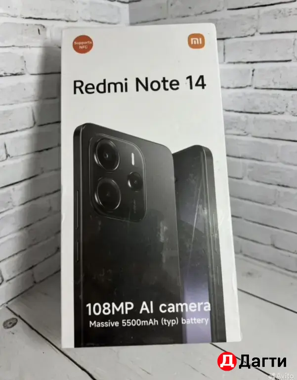 Новый Xiaomi Redmi Note 14 128GB Midnight Black.