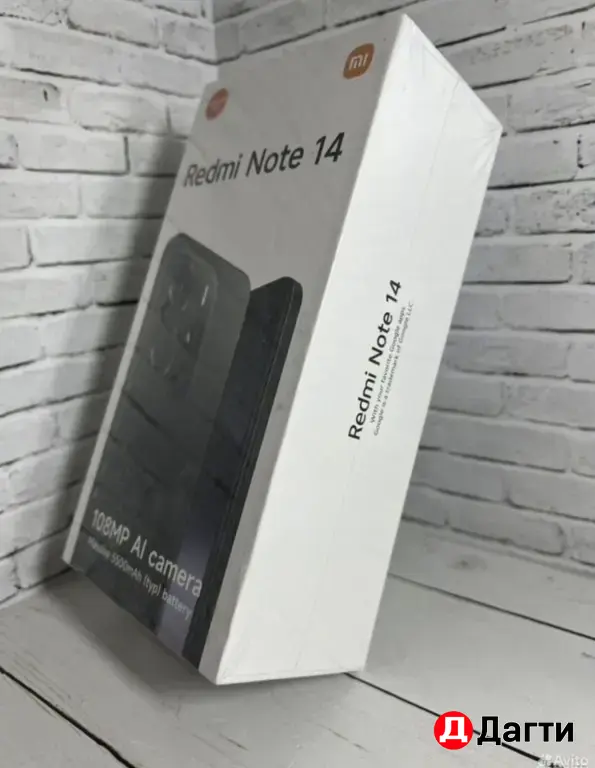 Новый Xiaomi Redmi Note 14 128GB Midnight Black.