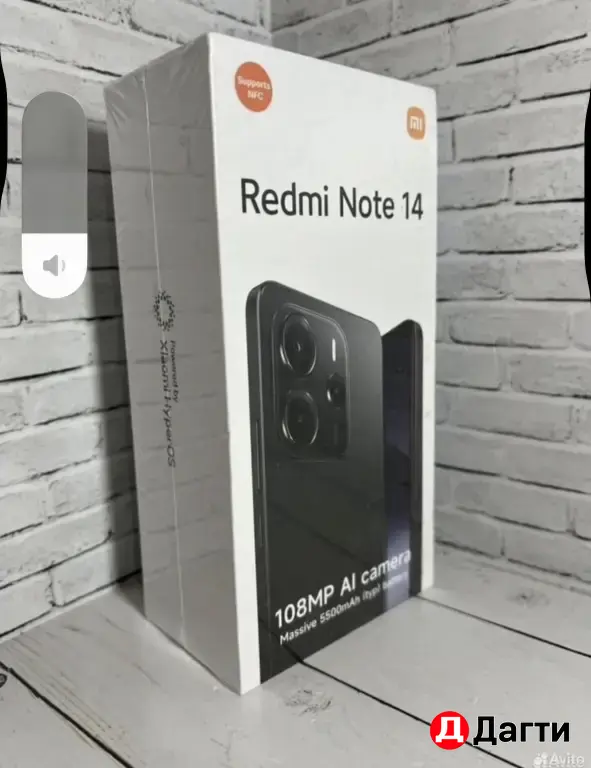 Новый Xiaomi Redmi Note 14 128GB Midnight Black.
