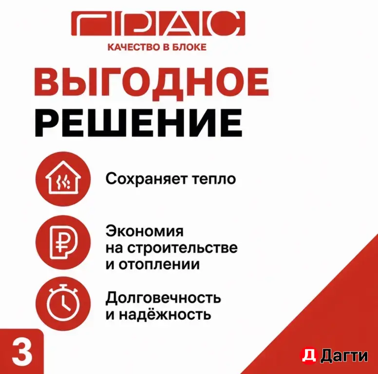 Грас Газоблоки газобетон