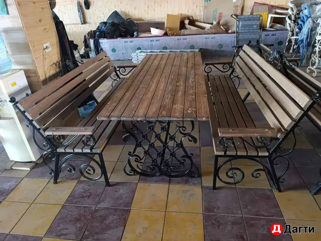 скамейки столы стулья