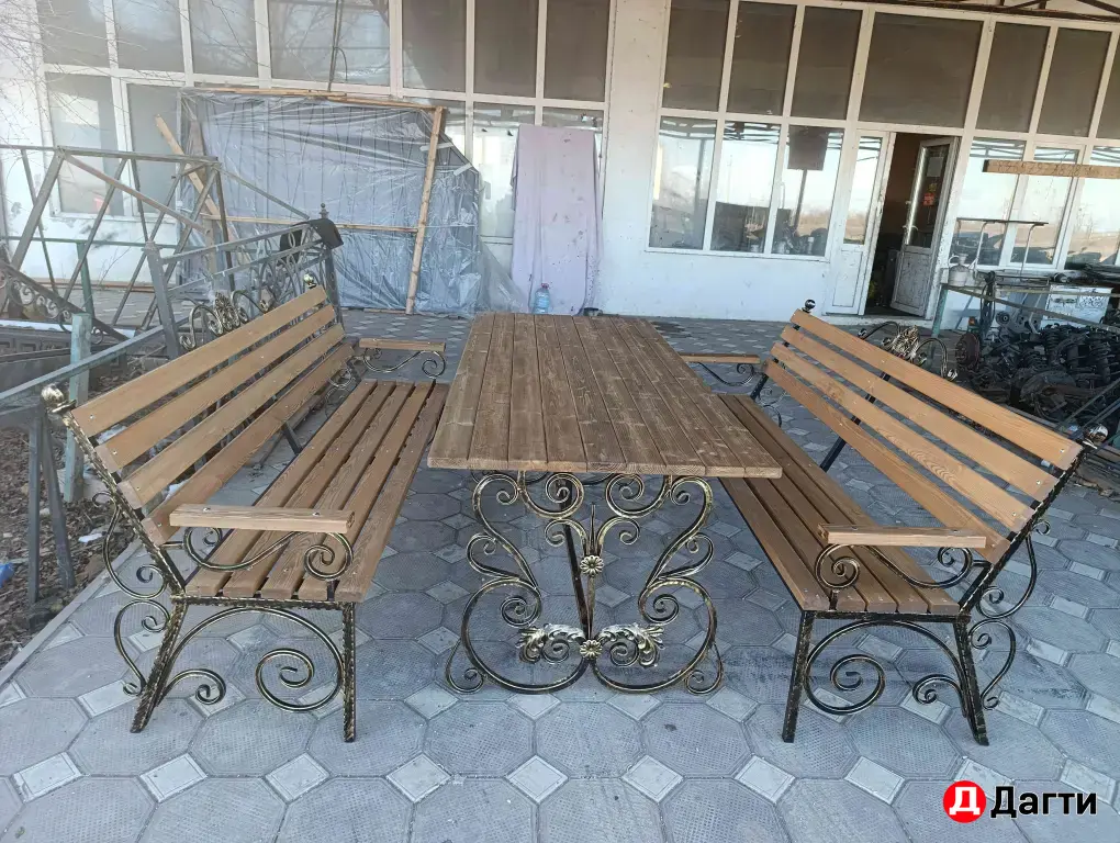 скамейки столы стулья