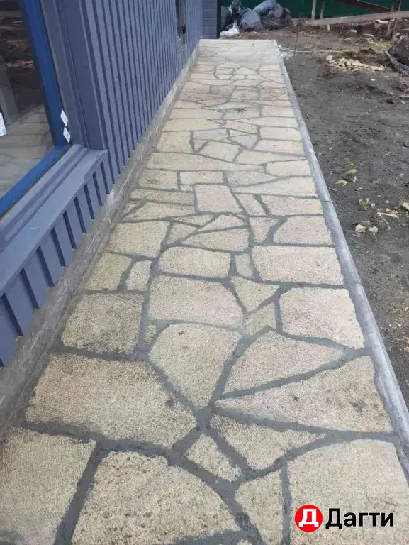 укладка камня