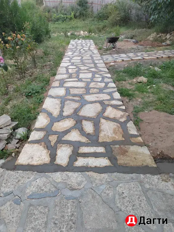 укладка камня