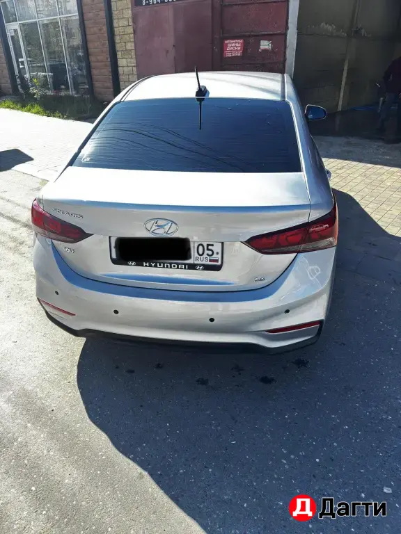 Hyundai Solaris, 2017 года