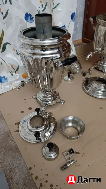 самовары на дровах угольные