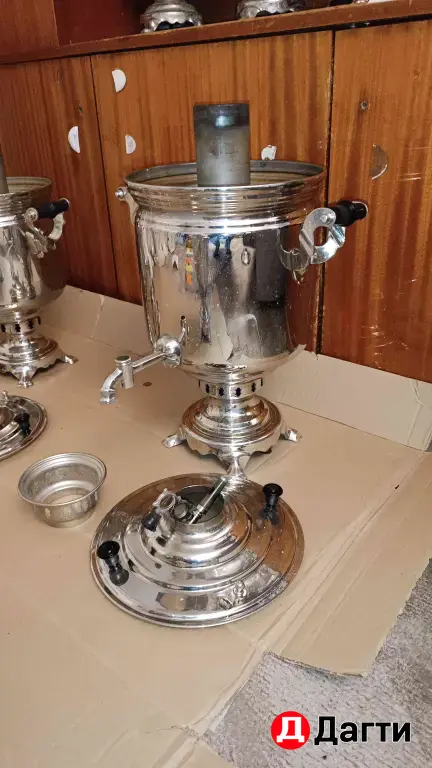 самовары на дровах угольные