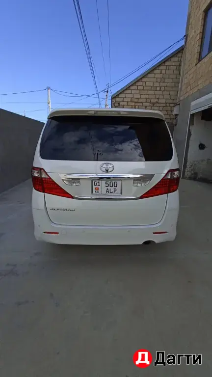 Toyota Alphard, 2010 года