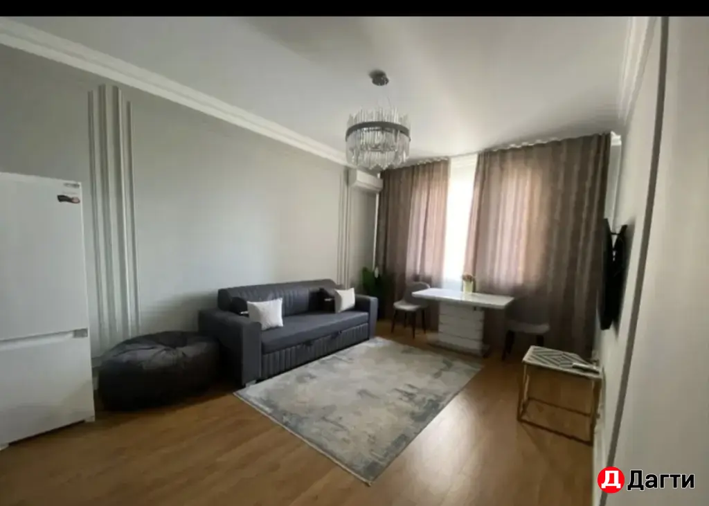 1-к. квартира, 47 м² , 1 кровать