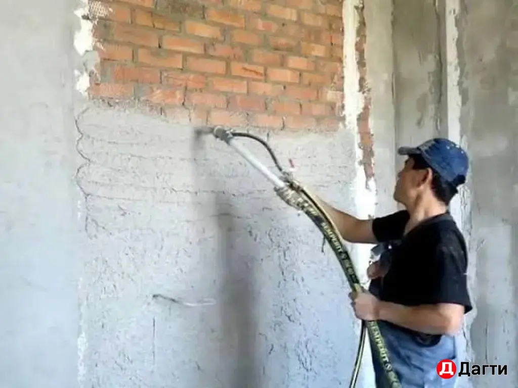 механизированная штукатурка