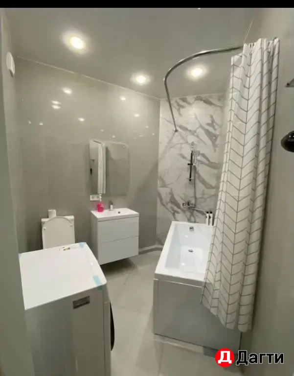 1-к. квартира, 47 м² , 1 кровать