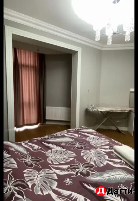 1-к. квартира, 47 м² , 1 кровать