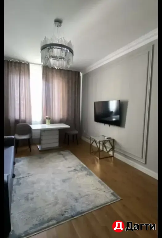 1-к. квартира, 47 м² , 1 кровать
