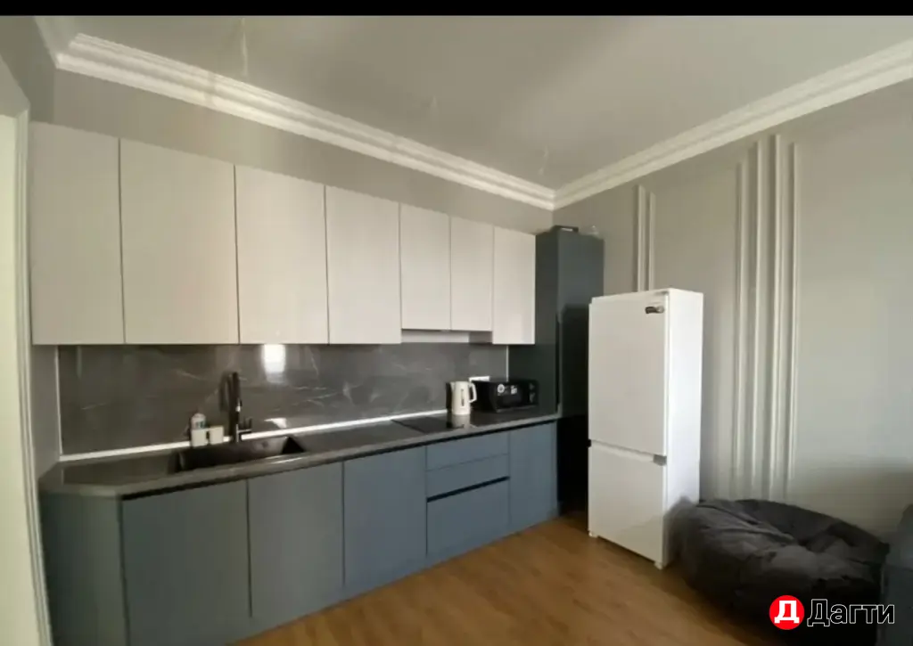 1-к. квартира, 47 м² , 1 кровать