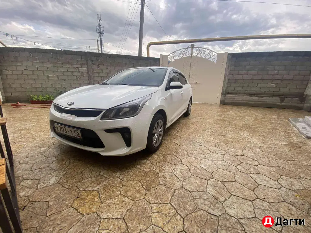 Kia Rio, 2019 года
