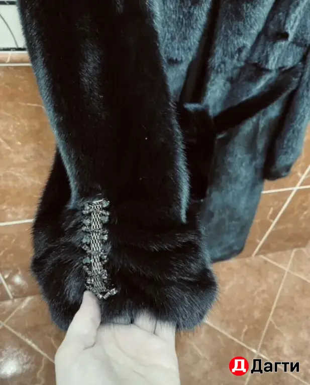 шуба норковая Black Glama