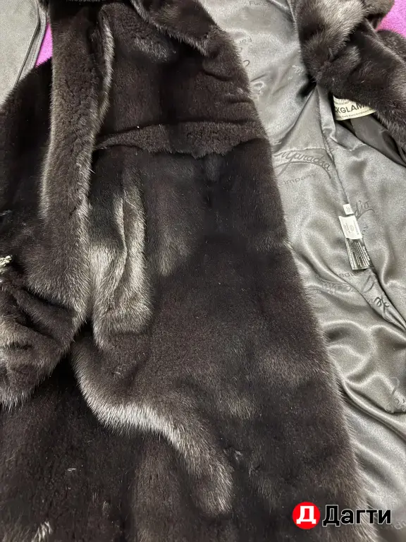 шуба норковая Black Glama