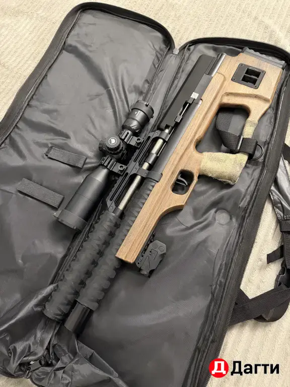 Пневматическая винтовка PCP KrugerGun Снайпер кал. 6.35 мм.