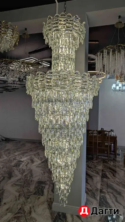 Люстры освещения