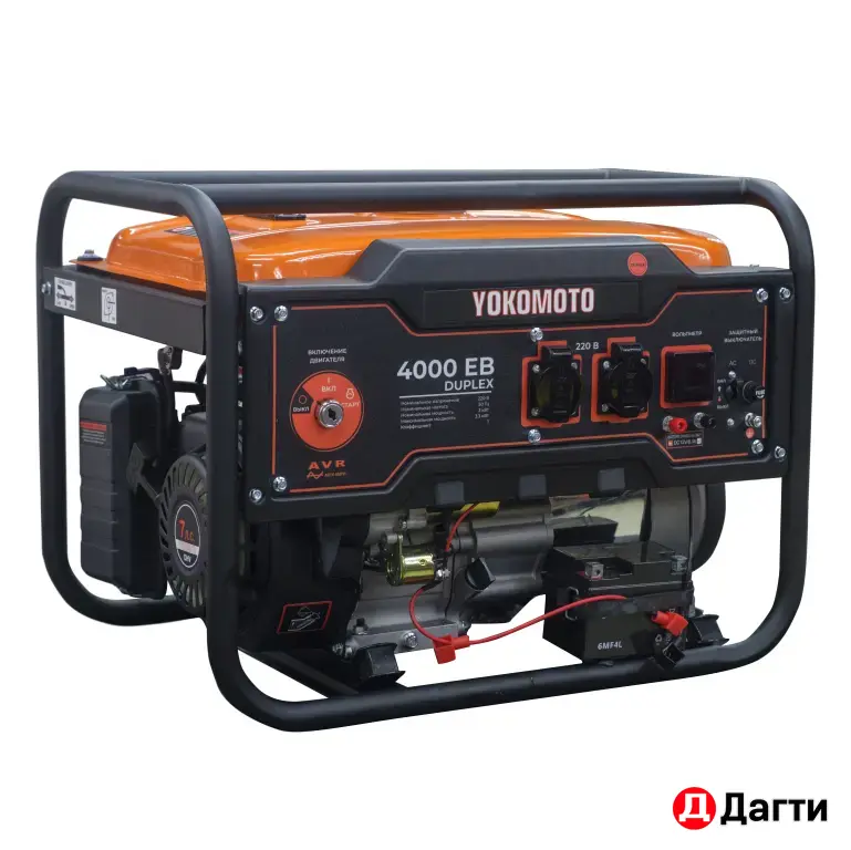 Бензиновый генератор YOKOMOTO 3800 E (3 кВт)