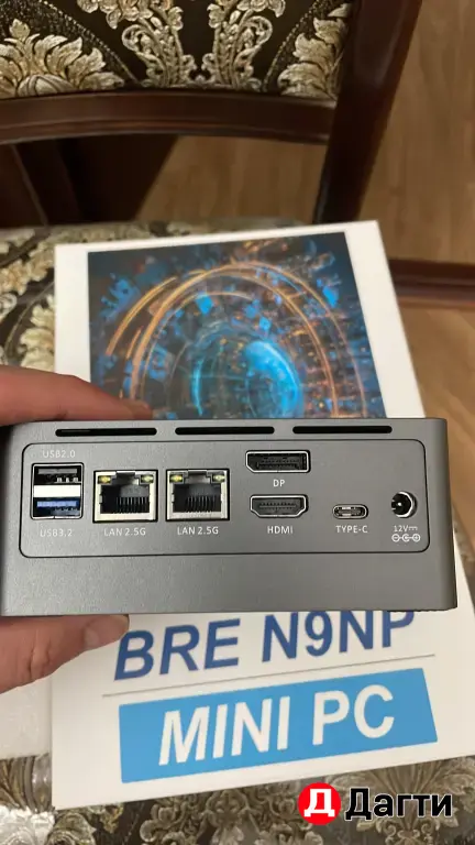 Мини пк n305 core i3 16/512 gb