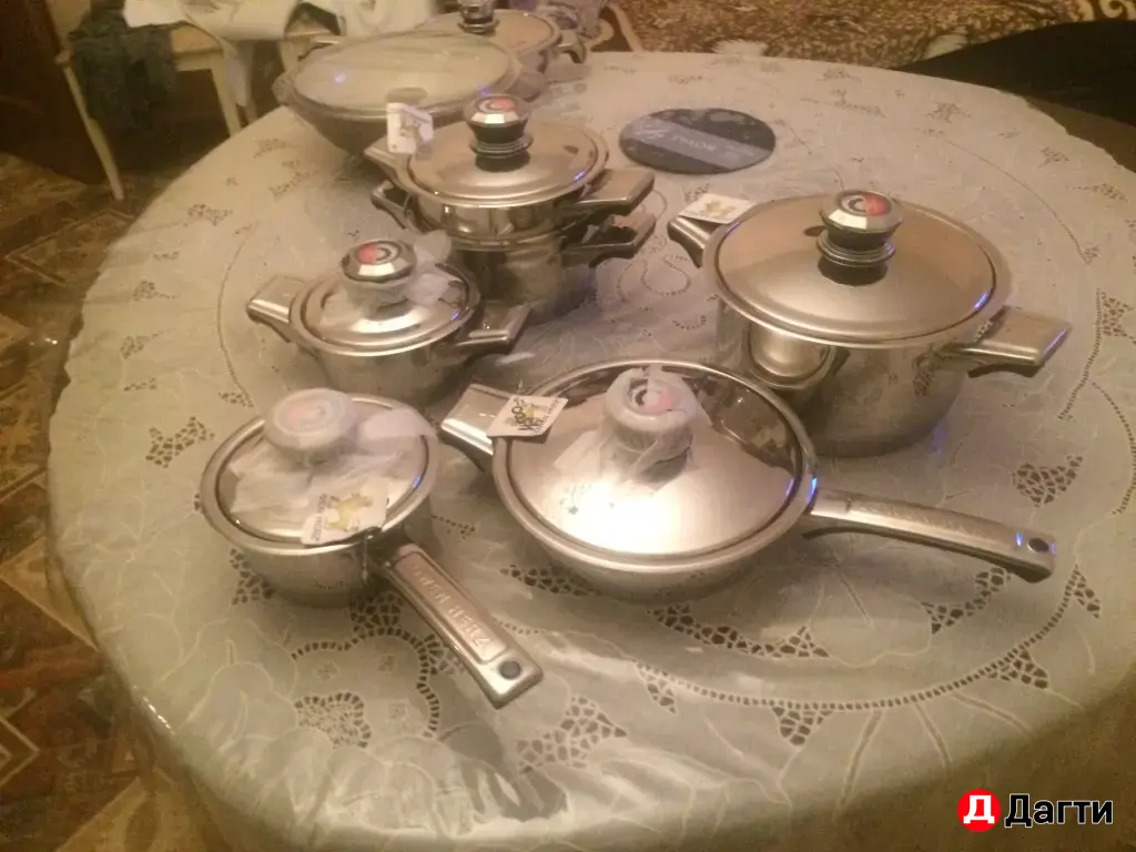 кастрюли новые