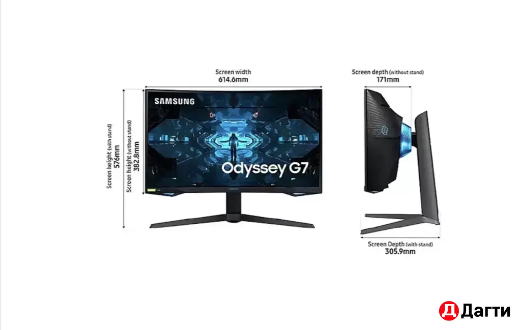 монитор odyssey g7
