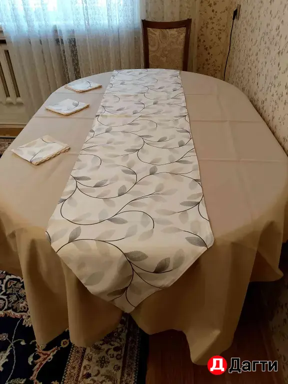 скатерть на большой стол