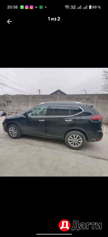Nissan Rogue, 2017 года